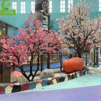 Artificial White Color Cherry Tree factory